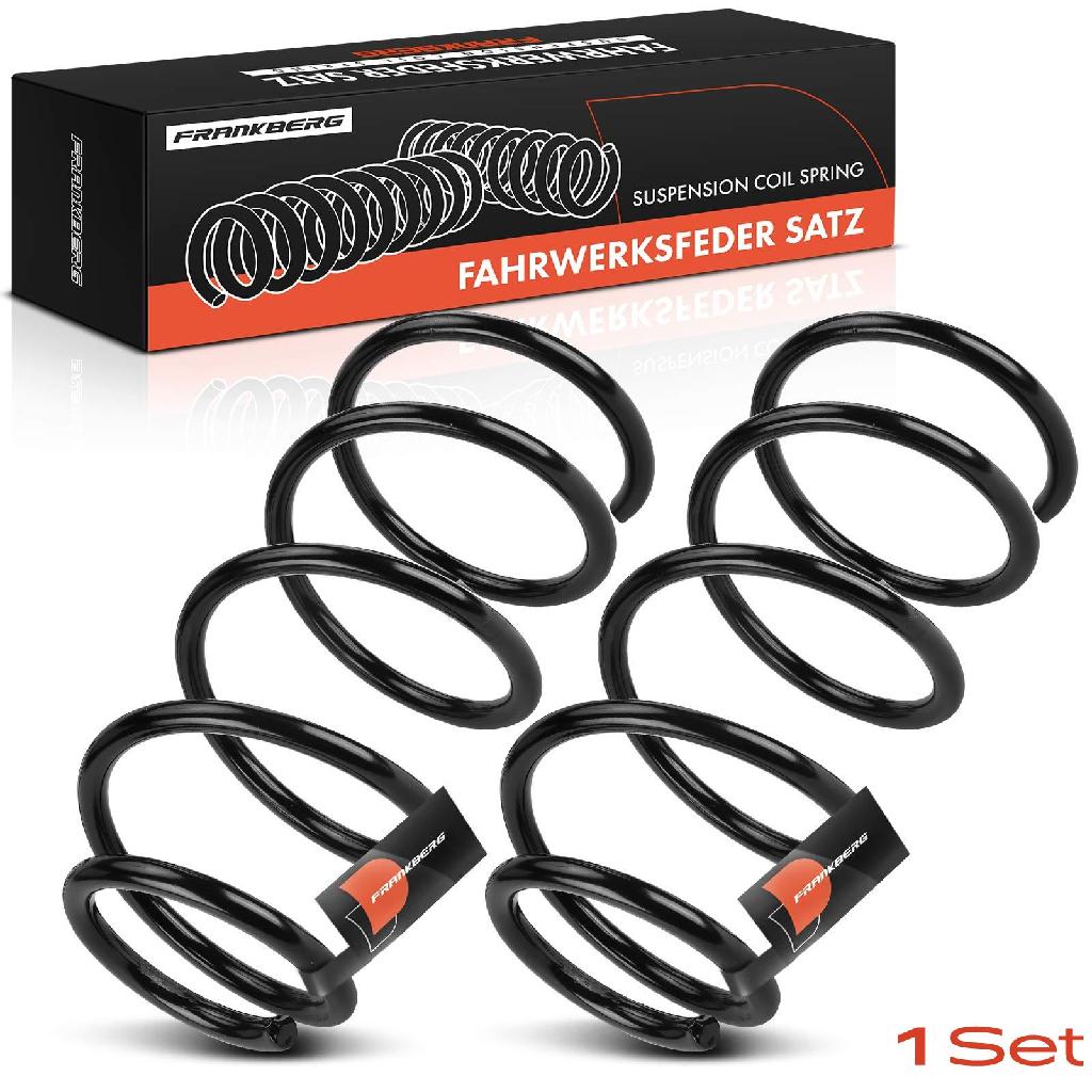 Frankberg 2x Fahrwerksfeder Vorderachse für Hyundai Accent III MC KIA Rio II JB 2005-2011