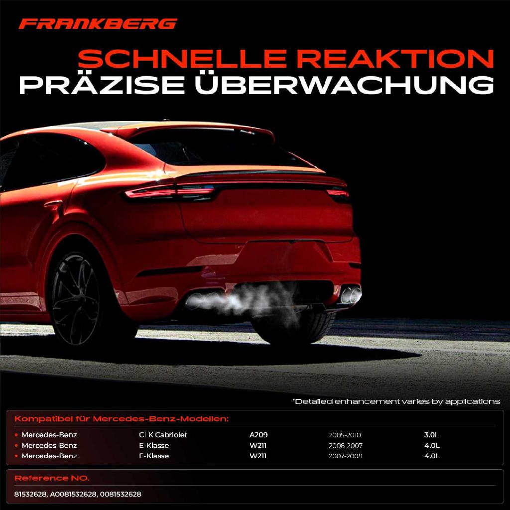 1x Abgastemperatursensor für Mercedes-Benz A209 CLK320 CDI W211 E420 CDI 3.0L 4.0L