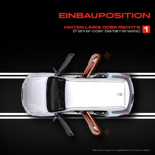 1x Türfeststeller Türfangband Türstopper Hinten für Skoda Fabia II Combi 545 542 1.2L 1.4L Bild 1x Türfeststeller Türfangband Türstopper Hinten für Skoda Fabia II Combi 545 542 1.2L 1.4L