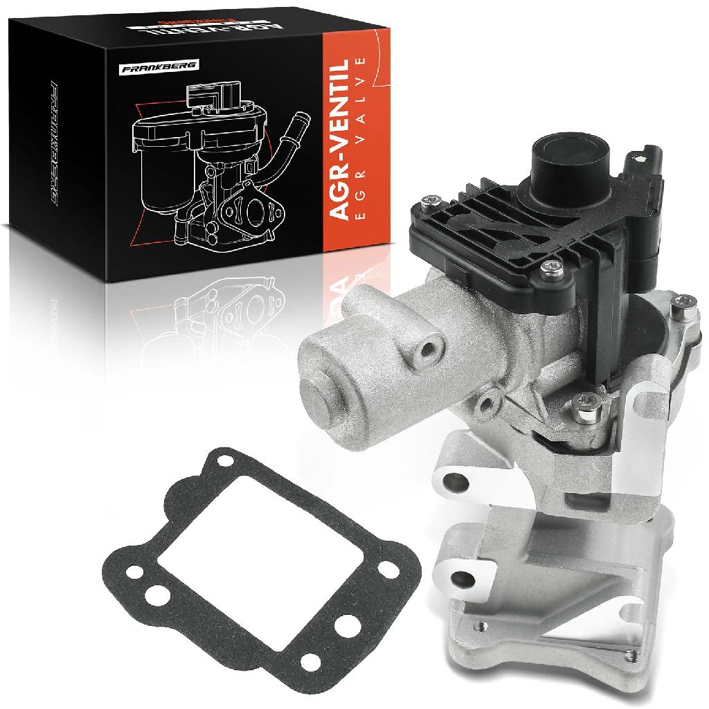 Frankberg 1x AGR-Ventil Abgasrückführungsventil für Citroën C5 II Break III C6 C8 C-Crosser Enterprise Fiat Ford Peugeot