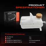 1x Ausgleichsbehälter Kühlmittelbehälter für Chevrolet Daewoo Rezzo U100 1.6L 2.0L 2001-2009