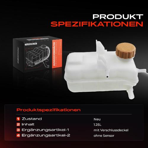 1x Ausgleichsbehälter Kühlmittelbehälter für Chevrolet Daewoo Rezzo U100 1.6L 2.0L 2001-2009 Bild 1x Ausgleichsbehälter Kühlmittelbehälter für Chevrolet Daewoo Rezzo U100 1.6L 2.0L 2001-2009
