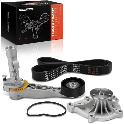 1x Keilrippenriemensatz Wasserpumpe für Citroën C3 C4 C5 DS3 Peugeot 207 208 Bild 1x Keilrippenriemensatz Wasserpumpe für Citroën C3 C4 C5 DS3 Peugeot 207 208