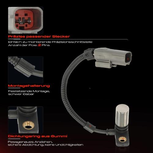 1x Kurbelwellensensor Impulsgeber für VW Polo Seat Arosa Ibiza Skoda Fabia Bild 1x Kurbelwellensensor Impulsgeber für VW Polo Seat Arosa Ibiza Skoda Fabia