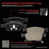 4x Bremsbeläge Vorderachse für Opel Astra K Sports Tourer 1.0L 1.2L 1.3L 2015-2022