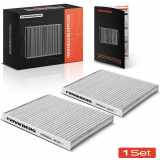 2x Innenraumfilter Aktivkohle für Ford Fiesta 5 6 7 CB1 HF B-Max Puma 1.0-1.6