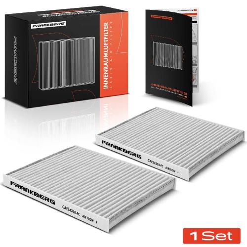 2x Innenraumfilter Aktivkohle für Ford Fiesta 5 6 7 CB1 HF B-Max Puma 1.0-1.6 Bild 2x Innenraumfilter Aktivkohle für Ford Fiesta 5 6 7 CB1 HF B-Max Puma 1.0-1.6