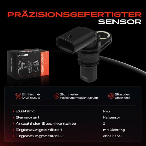 1x Nockenwellenposition Sensor für VW Golf V VI Passat Tiguan Audi A3 A4 A5 A6 Bild 1x Nockenwellenposition Sensor für VW Golf V VI Passat Tiguan Audi A3 A4 A5 A6