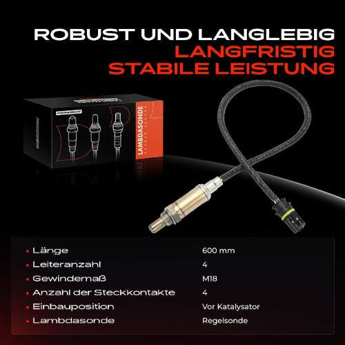 1x Lambdasonde Regelsonde Vor Katalysator für BMW 3er E36 316i 318i 5er E34 530/540i E38 Z3 Bild 1x Lambdasonde Regelsonde Vor Katalysator für BMW 3er E36 316i 318i 5er E34 530/540i E38 Z3