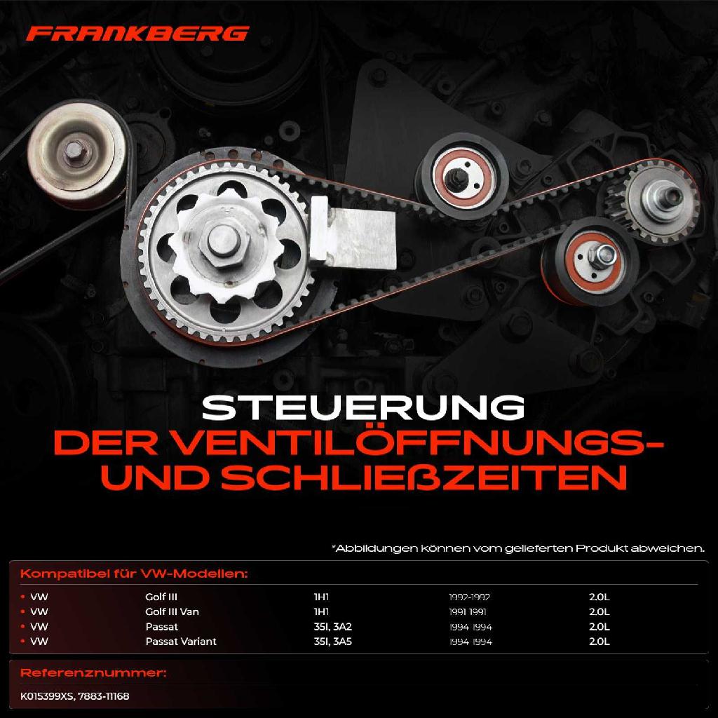 1x Zahnriemensatz Zahnriemen für VW Golf 3 Van 1H1 Passat 35I 3A2