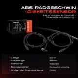 2x ABS Sensor Vorderachse beidseitig für Fiat Brava 182 Bravo I 1.2L 1.6L 1.8L 1.9L 2.0L 1995-2002