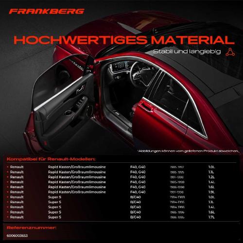 1x Türfeststeller Türfangband Türstopper Vorne für Renault Rapid Kasten/MPV Super 5 Bild 1x Türfeststeller Türfangband Türstopper Vorne für Renault Rapid Kasten/MPV Super 5