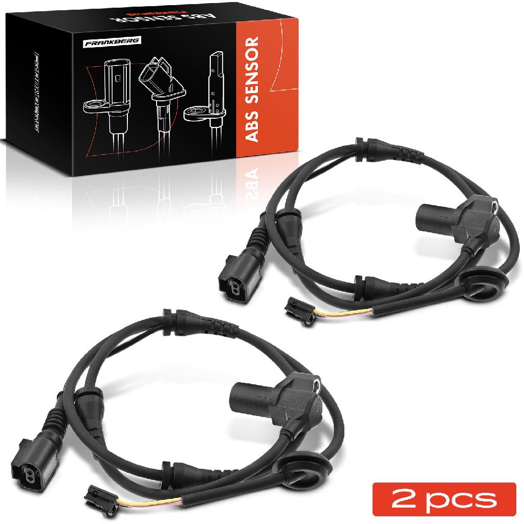 Frankberg 2x ABS Sensor Vorderachse beidseitig für Audi A4 Avant Cabriolet 1.6L 1.8L 1.9L 2.0L 2.4L 2.5L 2002-2009