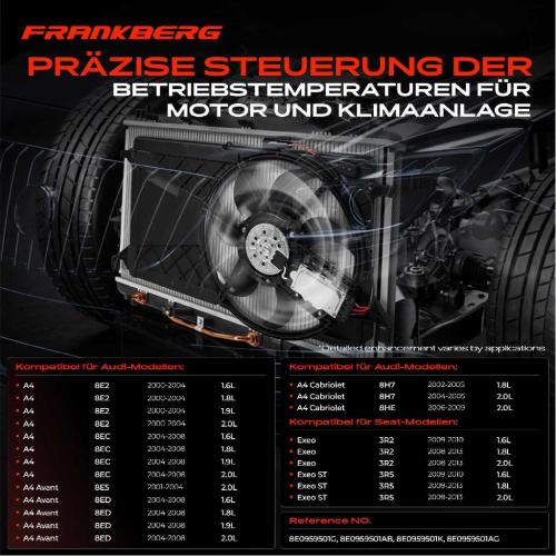 1x Lüftersteuergerät Steuergerät für Audi A4 8E 8H Seat Exeo 3R Bild 1x Lüftersteuergerät Steuergerät für Audi A4 8E 8H Seat Exeo 3R