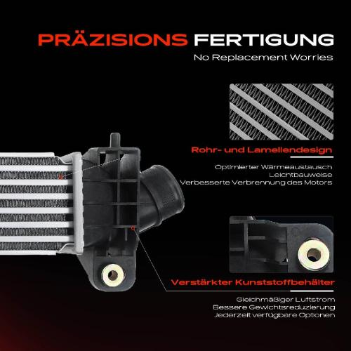 1x Ladeluftkühler Turbokühler für Ford Mondeo III B5Y B4Y BWY 2000-2007 2.0L 2.2L Bild 1x Ladeluftkühler Turbokühler für Ford Mondeo III B5Y B4Y BWY 2000-2007 2.0L 2.2L