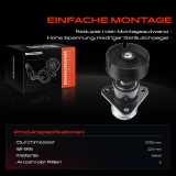 1x Spannrolle Riemenspanner für Ford C-Max Focus Galaxy Mondeo IV Tourneo 1.8L