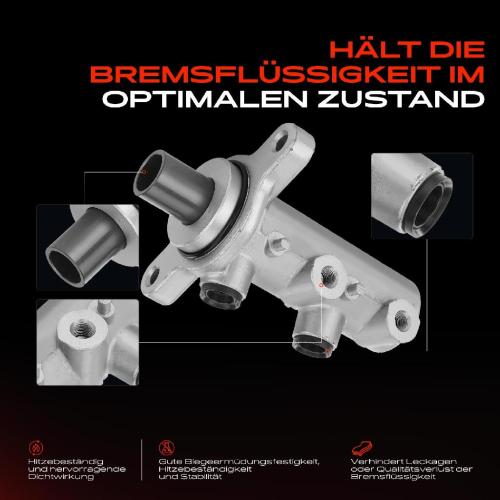 1x Hauptbremszylinder Bremszylinder für Citroën Jumper Fiat Ducato 250 Peugeot Bild 1x Hauptbremszylinder Bremszylinder für Citroën Jumper Fiat Ducato 250 Peugeot