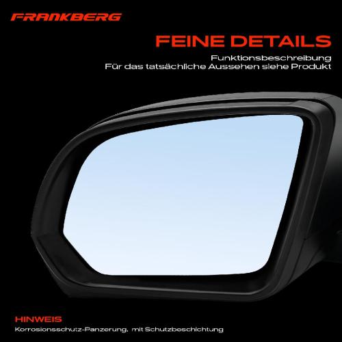 Frankberg 1x Außenspiegel Links für Mercedes-Benz Vito Bus Kasten Mixto Tourer W639 W447 Bild Frankberg 1x Außenspiegel Links für Mercedes-Benz Vito Bus Kasten Mixto Tourer W639 W447