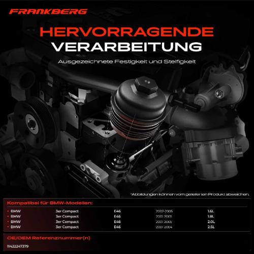 1x Ölfiltergehäuse Deckel für BMW 3er Compact E46 316 318 320 325 2001-2005 Bild 1x Ölfiltergehäuse Deckel für BMW 3er Compact E46 316 318 320 325 2001-2005