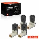 Frankberg 4x Parksensor PDC Sensor Vorne und Hinten für Renault Clio Megane Scénic Twingo Fiat