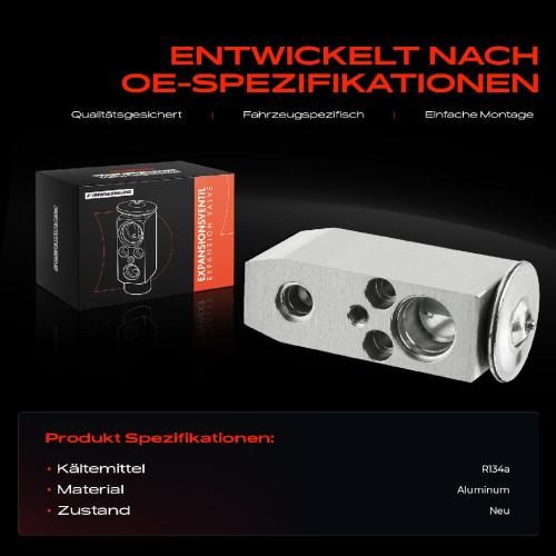 1x Expansionsventil Klimaanlage für Mazda 3 Stufenheck BK 5 CR19 CW Bild 1x Expansionsventil Klimaanlage für Mazda 3 Stufenheck BK 5 CR19 CW