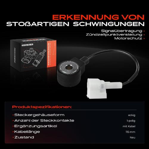 1x Klopfsensor Klopfgeber für Subaru Forester Impreza Legacy 2 3 4 Allrad 2.0L Bild 1x Klopfsensor Klopfgeber für Subaru Forester Impreza Legacy 2 3 4 Allrad 2.0L