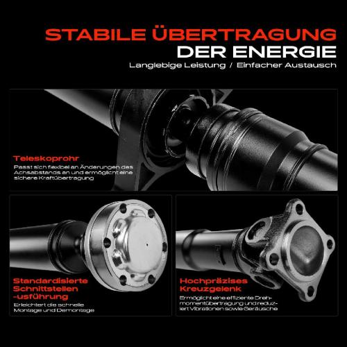 1x Kardanwelle Gelenkwelle Hinterachse für Land Rover Range IV Sport 3.0L 4.4L 5.0L 2.0L 2012-2022 Bild 1x Kardanwelle Gelenkwelle Hinterachse für Land Rover Range IV Sport 3.0L 4.4L 5.0L 2.0L 2012-2022