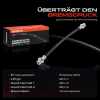 1x Bremsschlauch Bremsschläuche Hinterachse Rechts für Honda Jazz III GE GG GP ZA Bild 1x Bremsschlauch Bremsschläuche Hinterachse Rechts für Honda Jazz III GE GG GP ZA
