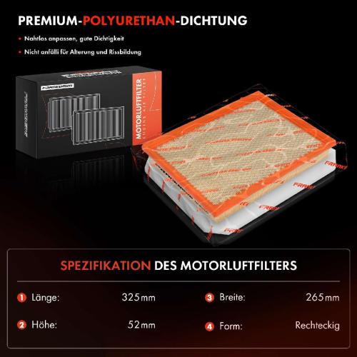 2x Luftfilter Filtereinsatz für Opel Astra H A04 Zafira B A05 1.6 1.7 1.9 Bild 2x Luftfilter Filtereinsatz für Opel Astra H A04 Zafira B A05 1.6 1.7 1.9
