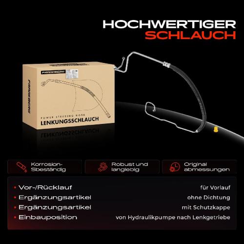 1x Servolenkung Schlauch für Ford Mondeo II BAP BFP BNP 1.6L-2.0L 1996-2000 Bild 1x Servolenkung Schlauch für Ford Mondeo II BAP BFP BNP 1.6L-2.0L 1996-2000