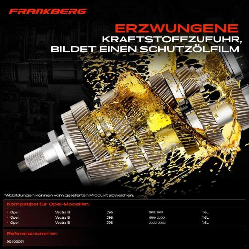 Frankberg 1x Ölpumpe für Opel Vectra B J96 1.6L 1995-2002 Bild Frankberg 1x Ölpumpe für Opel Vectra B J96 1.6L 1995-2002