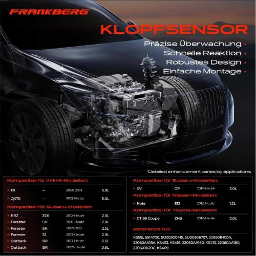 1x Klopfsensor Klopfgeber für Infiniti FX QX70 Nissan Note Subaru Forester Outback Bild 1x Klopfsensor Klopfgeber für Infiniti FX QX70 Nissan Note Subaru Forester Outback