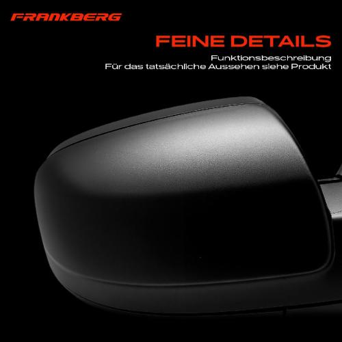 Frankberg 1x Außenspiegel Rechts für Mercedes-Benz Vito Bus W639 Vito/Mixto Kasten 2003-2014 Bild Frankberg 1x Außenspiegel Rechts für Mercedes-Benz Vito Bus W639 Vito/Mixto Kasten 2003-2014