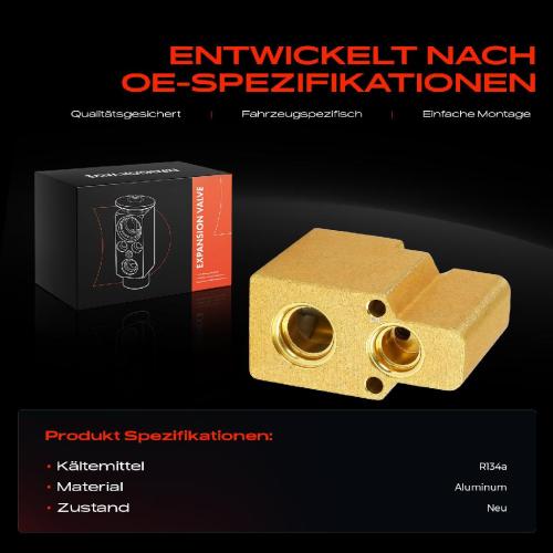 1x Expansionsventil Klimaanlage für VW Golf 3 4 Audi A3 TT Citroën Xantia Saab 9-5 Bild 1x Expansionsventil Klimaanlage für VW Golf 3 4 Audi A3 TT Citroën Xantia Saab 9-5