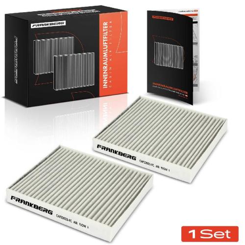 2x Innenraumfilter Aktivkohle für Suzuki SX4 S-Cross Vitara JY LY Bj ab 2013 Bild 2x Innenraumfilter Aktivkohle für Suzuki SX4 S-Cross Vitara JY LY Bj ab 2013