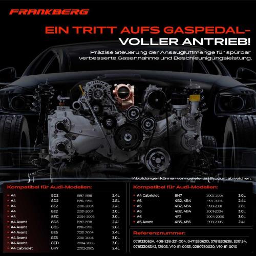 1x Drosselklappe Drosselklappenstutzen für VW Passat Audi A4 A6 A8 Skoda Superb I Bild 1x Drosselklappe Drosselklappenstutzen für VW Passat Audi A4 A6 A8 Skoda Superb I