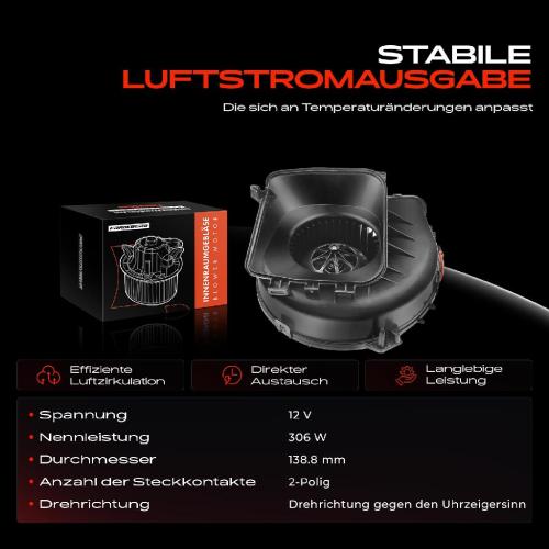 Frankberg 1x Gebläsemotor Innenraumgebläse für Opel Combo Tour Corsa C Tigra Twintop 00-11 Bild Frankberg 1x Gebläsemotor Innenraumgebläse für Opel Combo Tour Corsa C Tigra Twintop 00-11