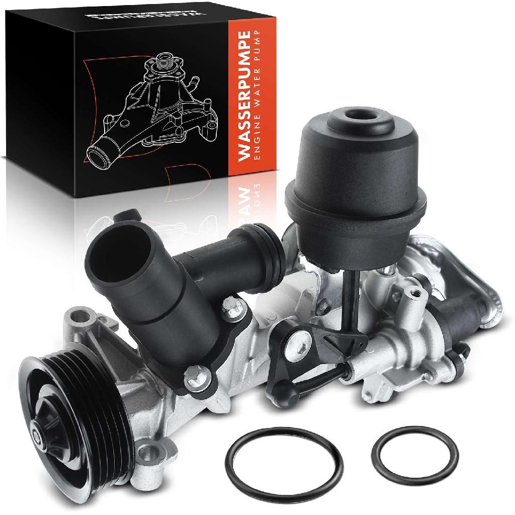 1x Wasserpumpe Kühlwasserpumpe für Mercedes-Benz A/B-Klasse W176 W246 CLA C117 X117 X156 1.6L 2.0L