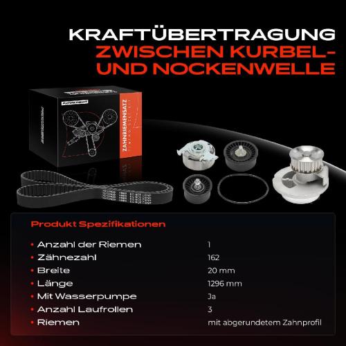 1x Zahnriemensatz Zahnriemen Wasserpumpe für Opel Astra G Astra H Corsa C Meriva Bild 1x Zahnriemensatz Zahnriemen Wasserpumpe für Opel Astra G Astra H Corsa C Meriva