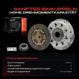 1x Kupplungssatz für Toyota Hilux VII Pick-up N1 N2 N3 2.5L 3.0L 2005-2009