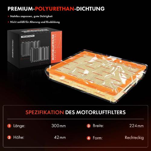 2x Luftfilter Filtereinsatz für Opel Astra G CC T98 Zafira A Zafira B A05 2.2 16V Bild 2x Luftfilter Filtereinsatz für Opel Astra G CC T98 Zafira A Zafira B A05 2.2 16V