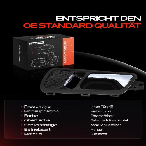 1x Türgriff Hinten Links innen für VW Passat Variant 1.4L 1.6L 1.8L 1.9L 2.0L 3.2L 3.6L 2005-2011 Bild 1x Türgriff Hinten Links innen für VW Passat Variant 1.4L 1.6L 1.8L 1.9L 2.0L 3.2L 3.6L 2005-2011