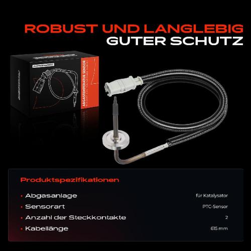 1x Abgastemperatursensor für Audi Q7 A3 A4 A5 2005-2017 2.0L Bild 1x Abgastemperatursensor für Audi Q7 A3 A4 A5 2005-2017 2.0L