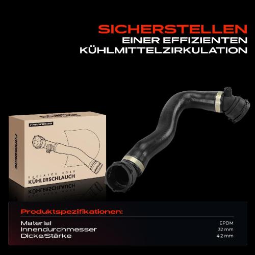 1x Kühlerschlauch Kühlwasserschlauch für BMW X3 F25 1.6L-3.0L X4 F26 Bild 1x Kühlerschlauch Kühlwasserschlauch für BMW X3 F25 1.6L-3.0L X4 F26