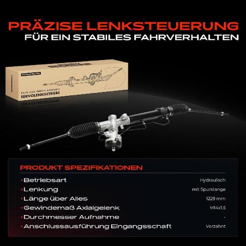 1x Lenkgetriebe Servolenkgetriebe für Hyundai Getz TB 1.1L-1.6L 2002-2010 Bild 1x Lenkgetriebe Servolenkgetriebe für Hyundai Getz TB 1.1L-1.6L 2002-2010