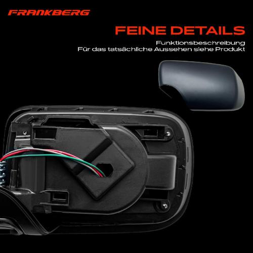Frankberg 1x Außenspiegel Links für BMW 3er 3er Touring E46 1998-2005 Bild Frankberg 1x Außenspiegel Links für BMW 3er 3er Touring E46 1998-2005
