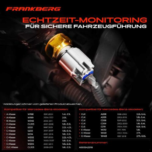 1x Sensor Kühlmitteltemperatur für Mercedes-Benz Smart 0.6L-6.0L Bj ab 1996 Bild 1x Sensor Kühlmitteltemperatur für Mercedes-Benz Smart 0.6L-6.0L Bj ab 1996