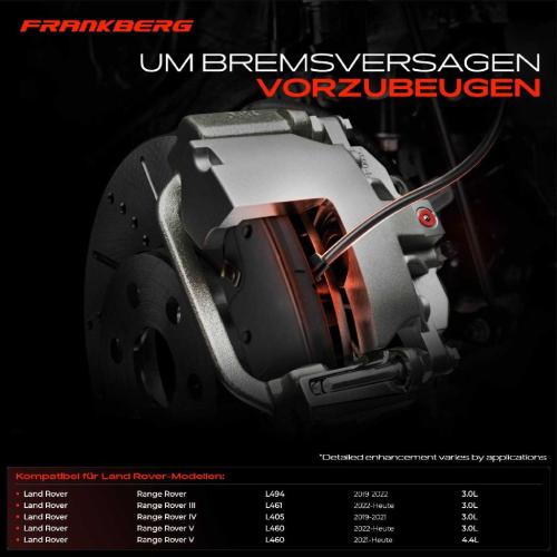 1x Warnkontakt Bremsbelagverschleiß Hinterachse für Land Rover Range Rover IV V Sport Bild 1x Warnkontakt Bremsbelagverschleiß Hinterachse für Land Rover Range Rover IV V Sport