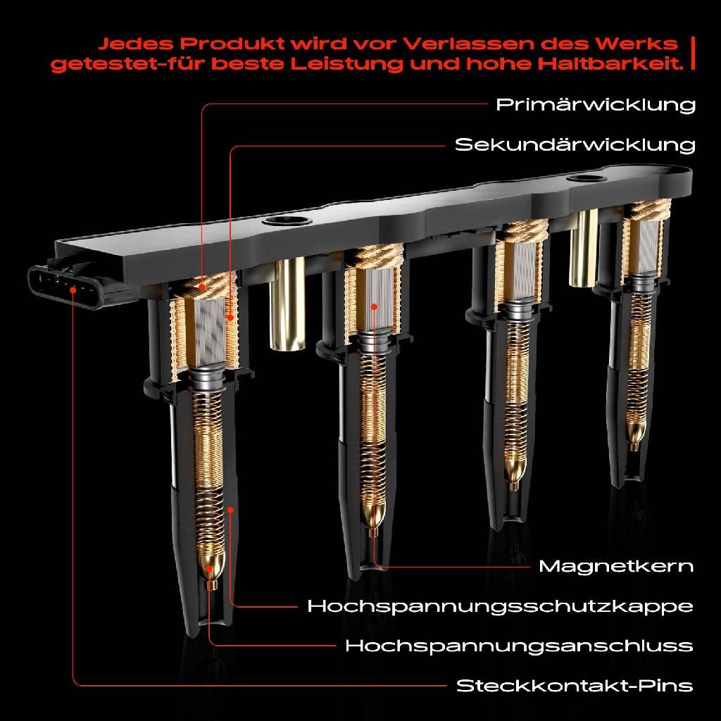 1x Zündmodul Zündspule für Citroën Evasion MPV Xantia Break XM Xsara Coupe ZX Fiat Ulysse Lancia Zeta