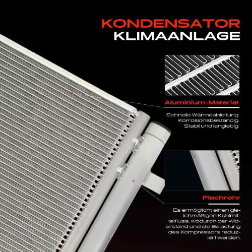 Frankberg 1x Kondensator Klimaanlage für Audi A6 Avant 4G5 A7 Sportback 4GA Bild Frankberg 1x Kondensator Klimaanlage für Audi A6 Avant 4G5 A7 Sportback 4GA